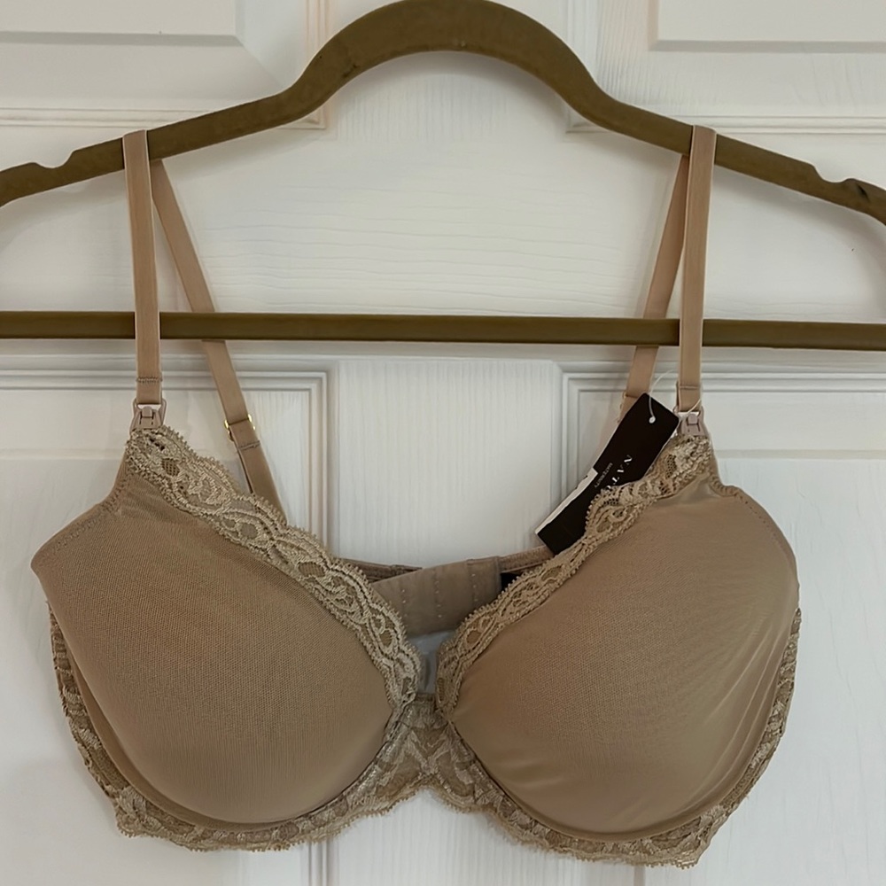 Natori Maternity/Nursing Bra, 38D, Café Color